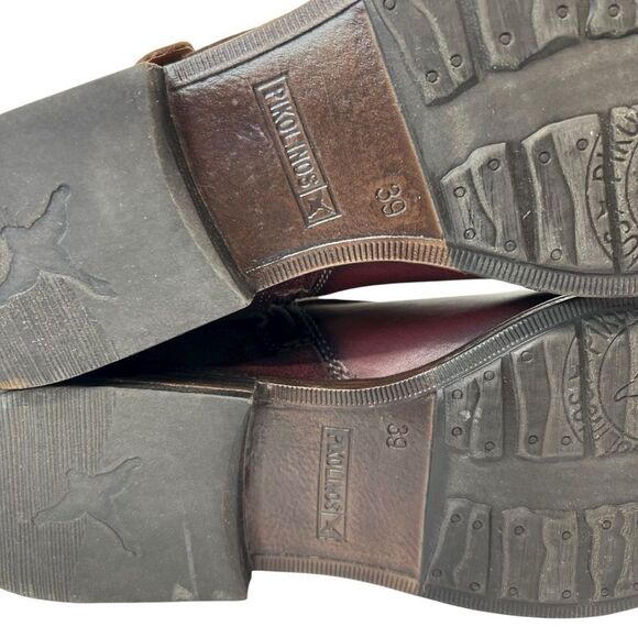 Pikolinos Ordino EU 39 style W8M-8919 Ankle Boot (Women) - Garnet Leather - Picture 11 of 15